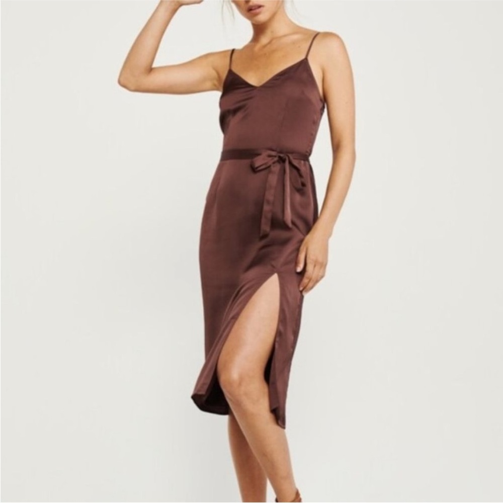 NWT Abercrombie & Fitch Slip Midi Dress